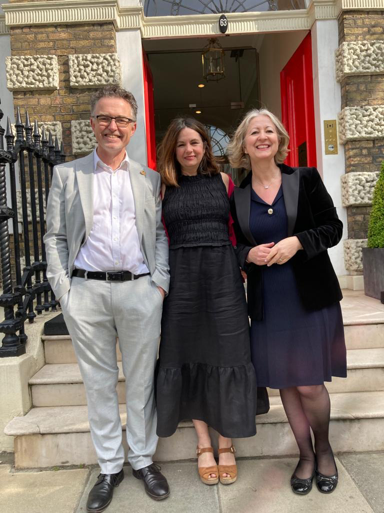 Jacqui Lofthouse, Jacqueline Smith, and David Lewis at Getting Published Day